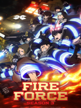 Fire Force S03 E01-09 (Hin + Eng +Jap) 